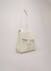 Leather Backpack Ivory