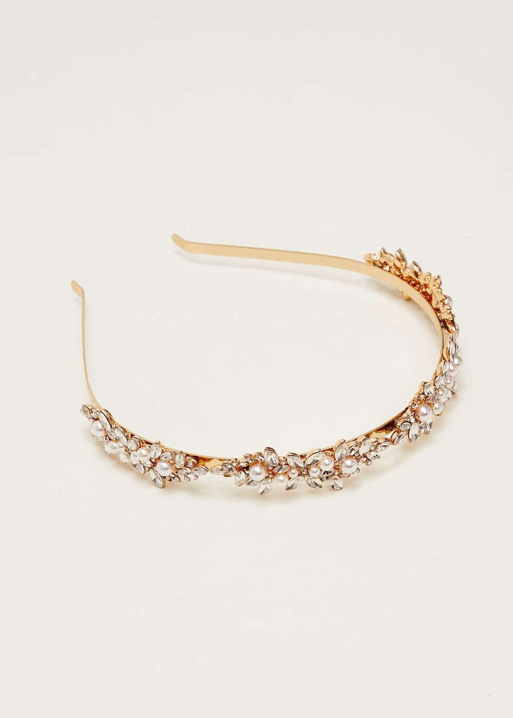 Pearl Headband Gold