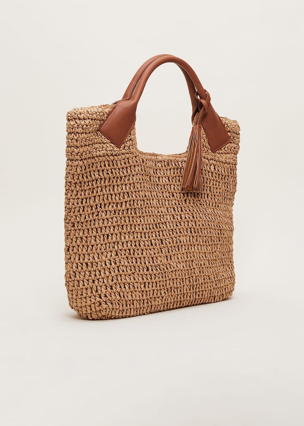 Raffia Shopper Bag Natural