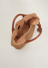 Raffia Shopper Bag Natural