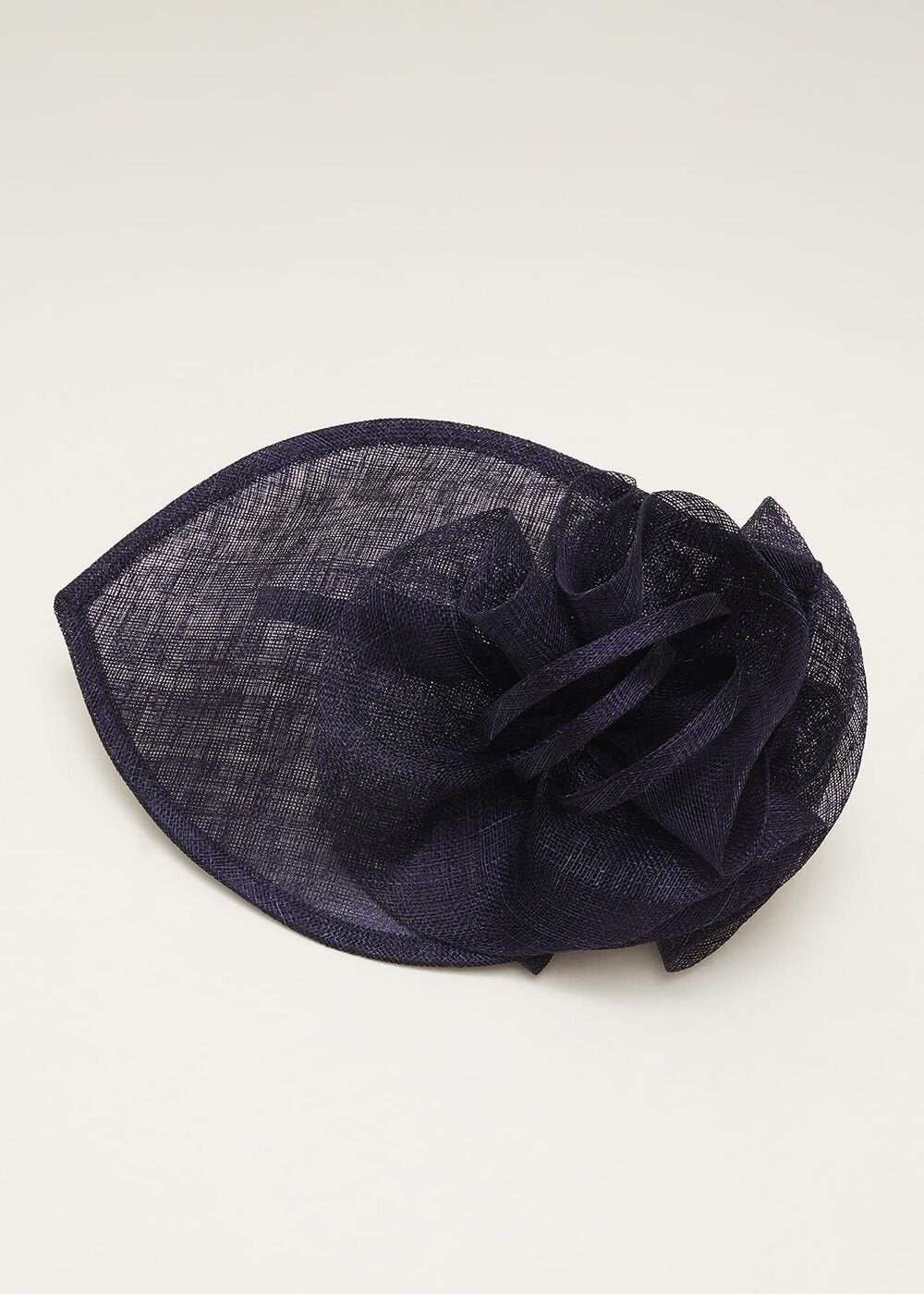 Navy Fascinator Navy