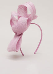 Large Bow Headband Pink