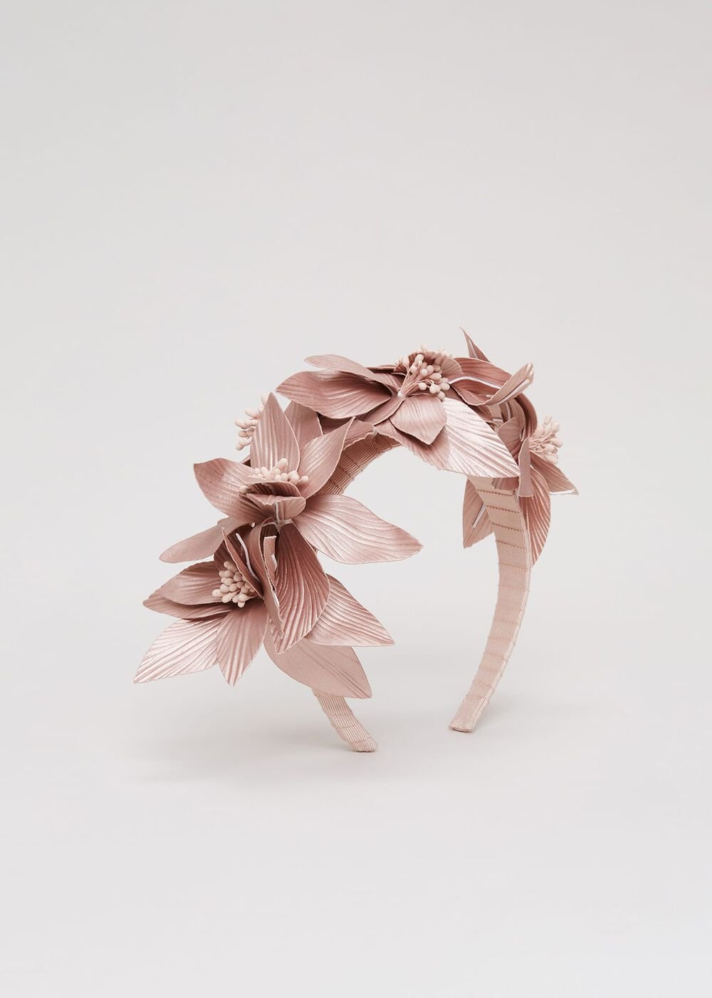 Floral Headband Pale Pink