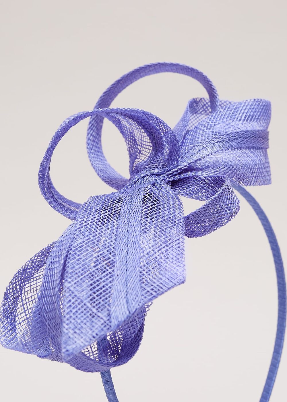 Twist Bow Headband Blue