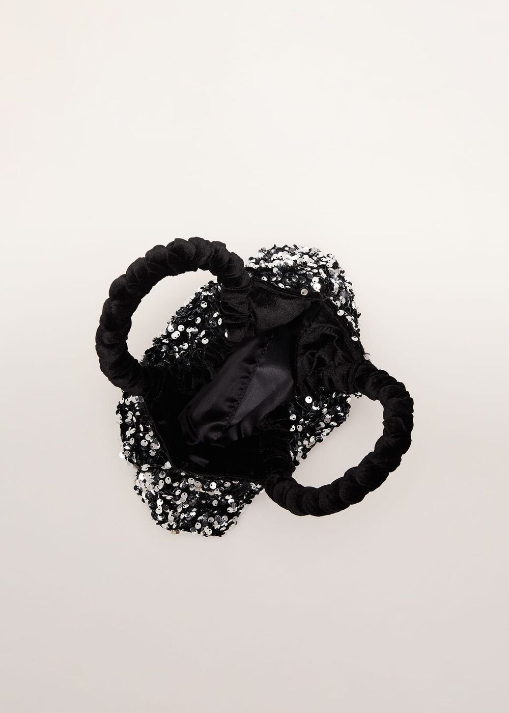 Sequin Twist Handle Mini Grab Bag Multi-Coloured