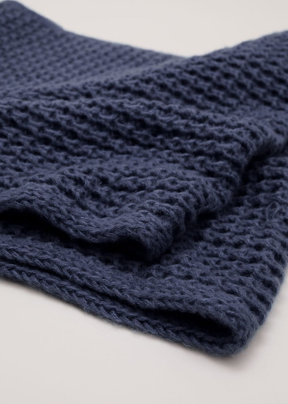 Blue Knitted Snood Blue