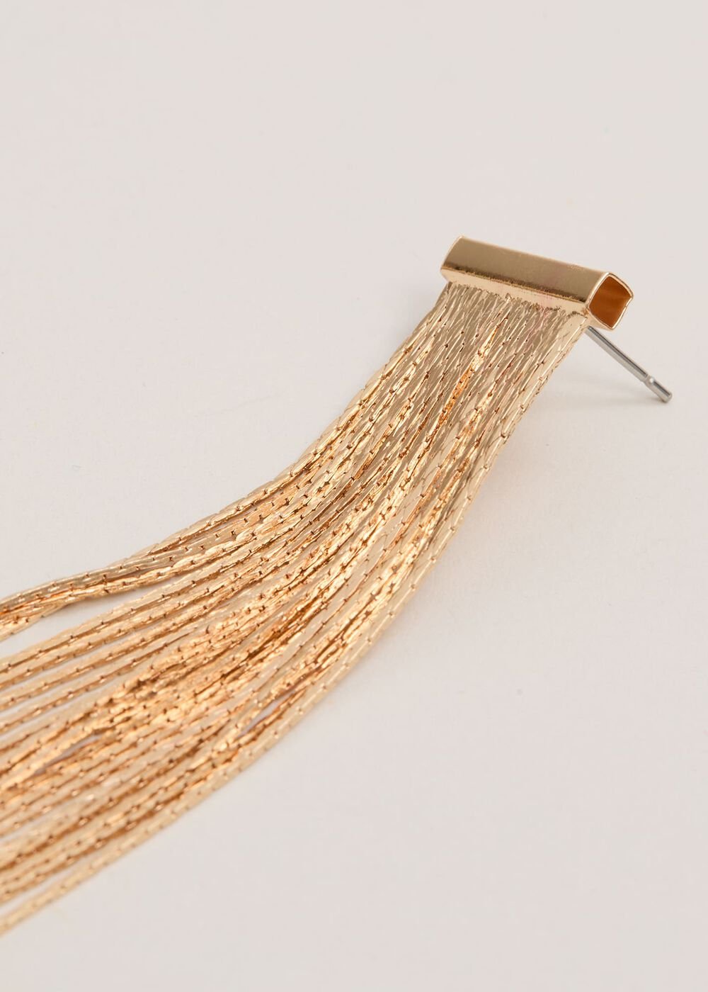 Gold Shoulder Duster Drop Earring Gold