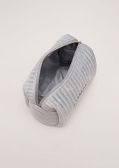 Velvet Make Up Bag Blue