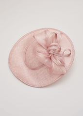 Antique Rose Bow Disc Fascinator Antique Rose