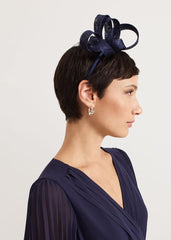 Navy Twist Headband Navy