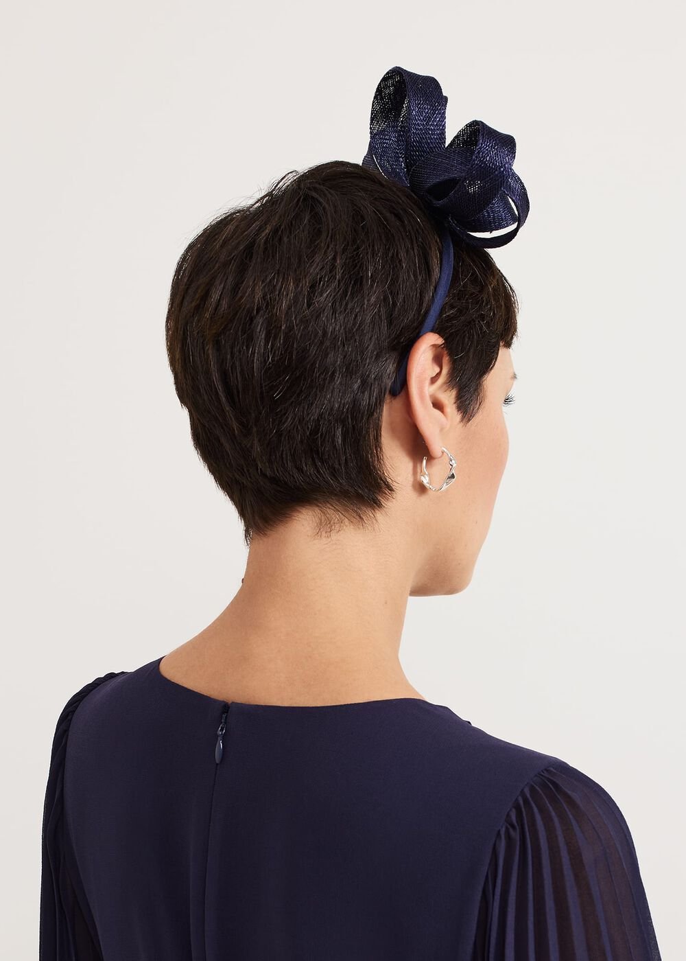 Navy Twist Headband Navy