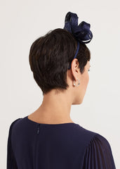 Navy Twist Headband Navy