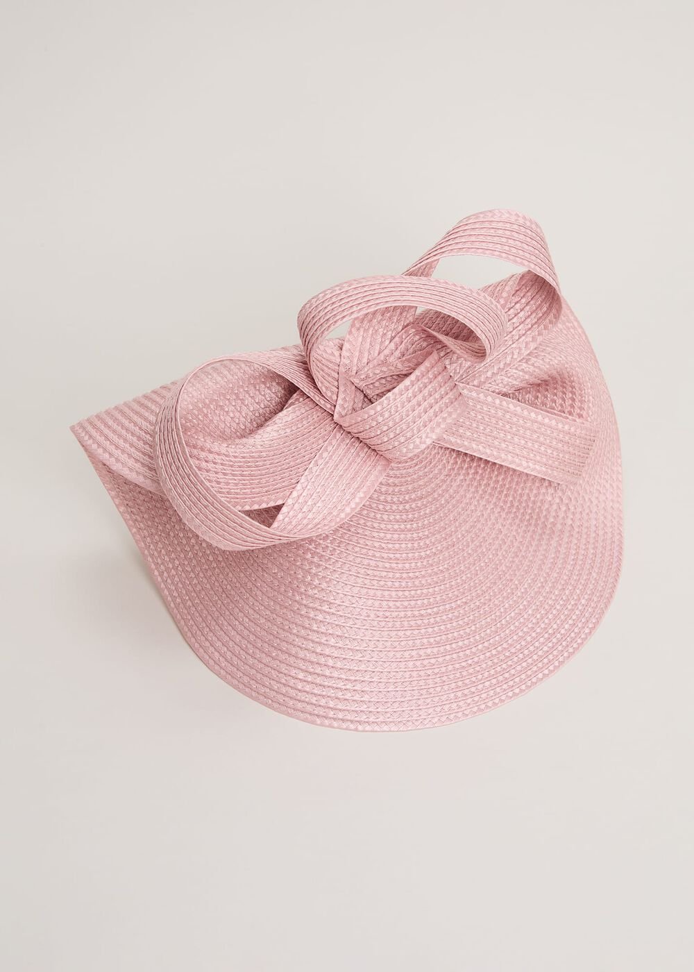 Antique Rose Plait Freeform Fascinator Antique Rose
