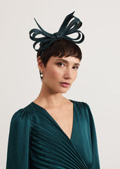 Teal Oversized Bow Headband Teal