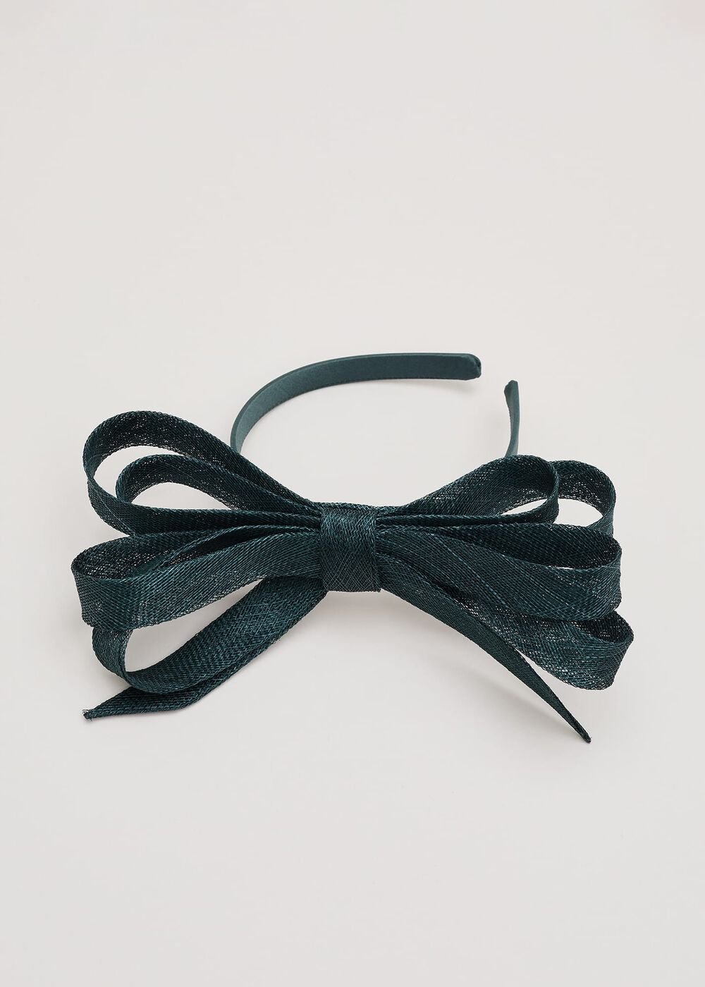Teal Oversized Bow Headband Teal