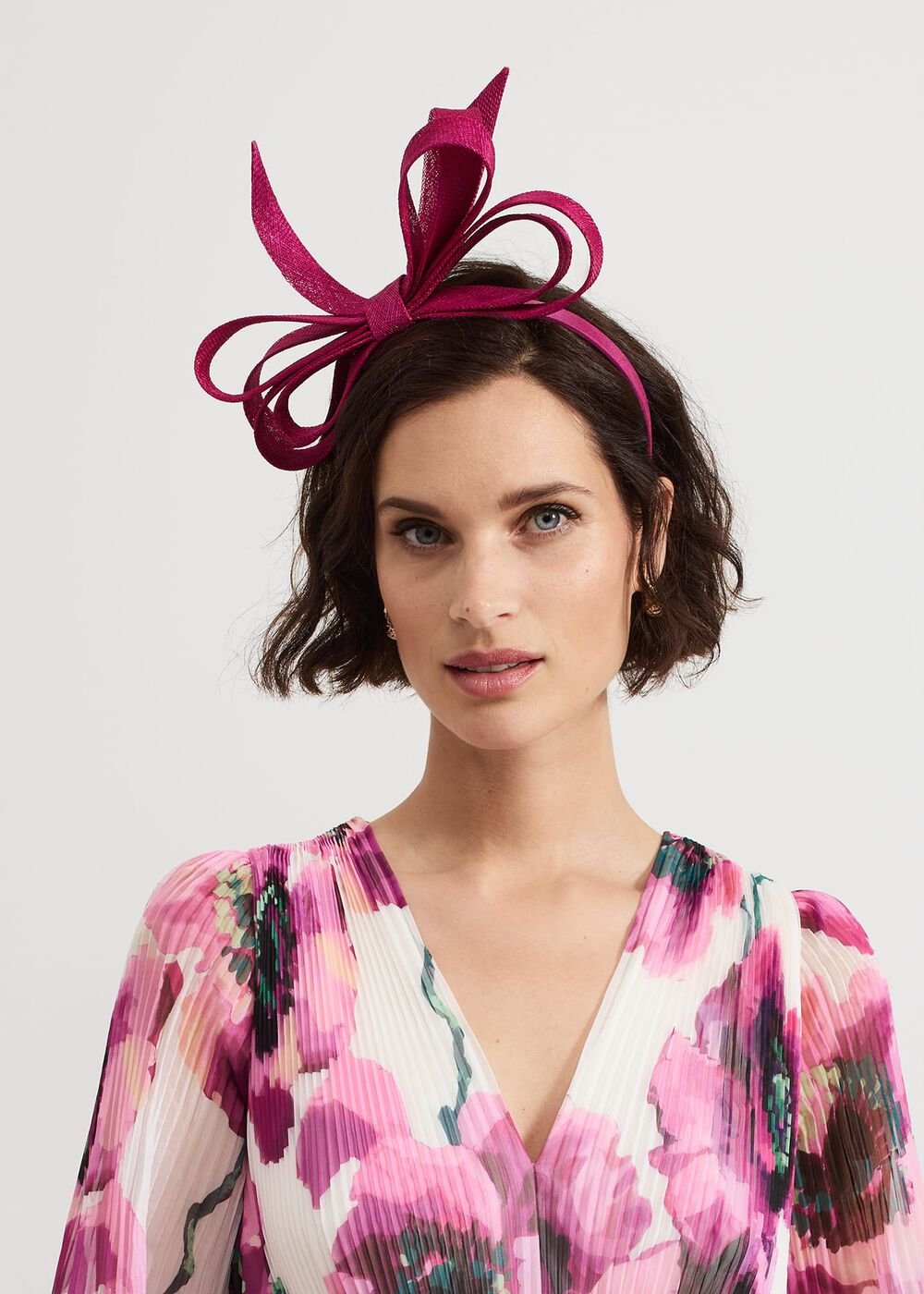 Pink Oversized Bow Headband Pink