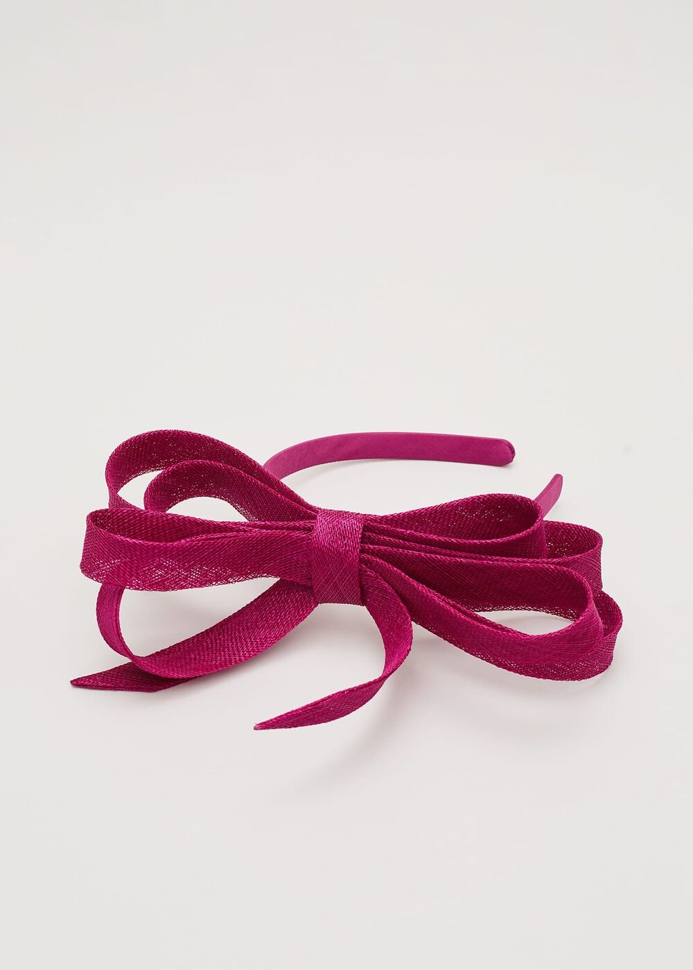 Pink Oversized Bow Headband Pink