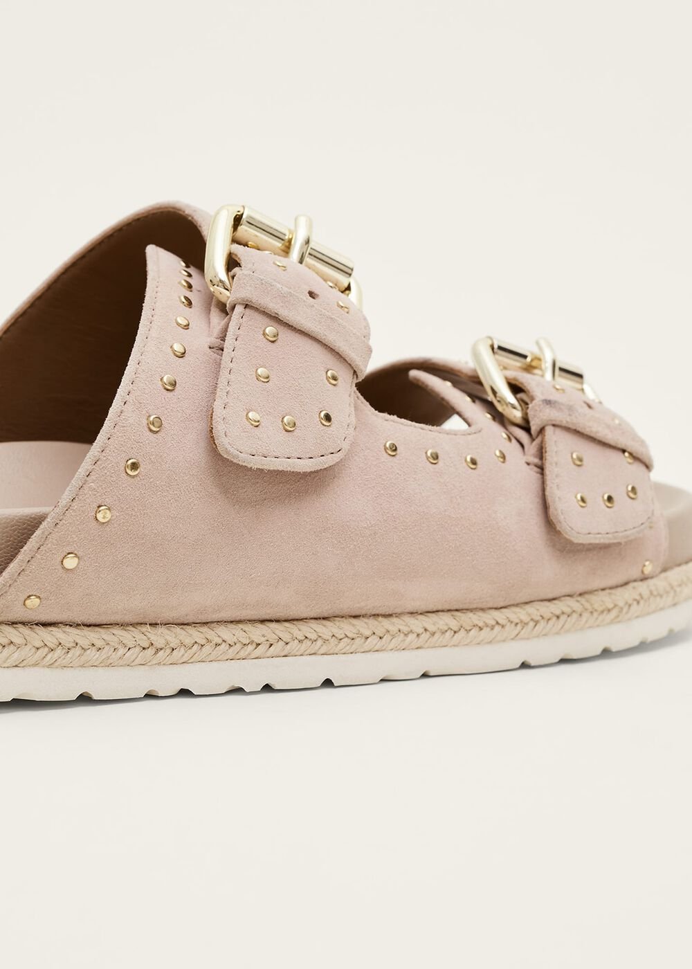 Double Buckle Sandal Neutral