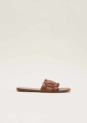 Woven Flat Sandal Tan