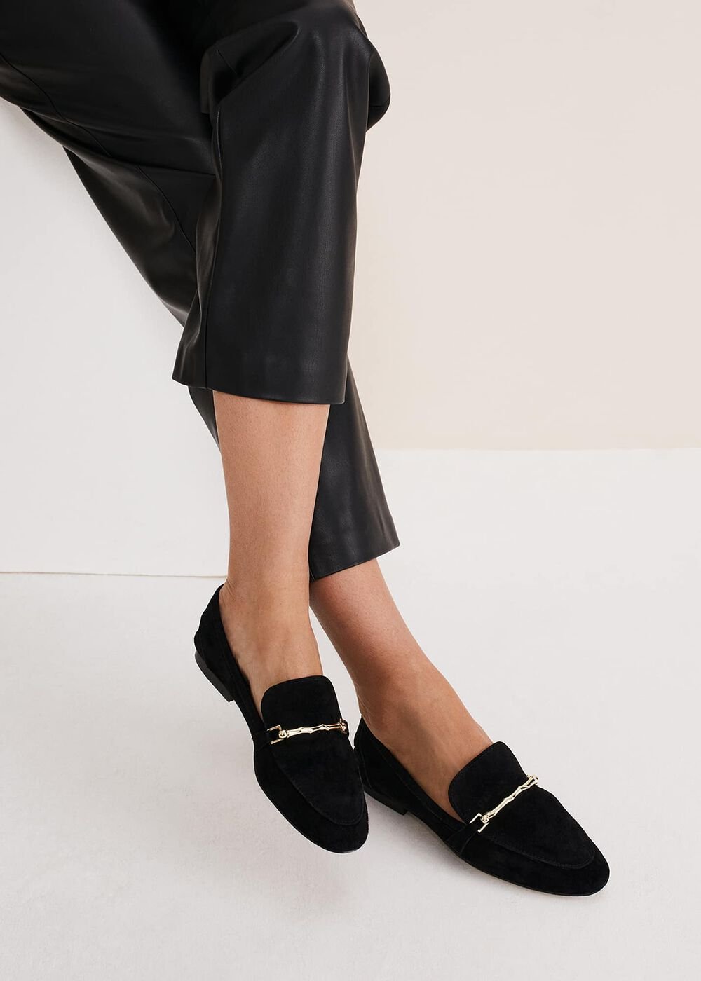 Smart Trim Loafer Black