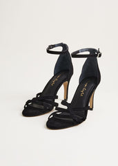 Barely There Sandal Black
