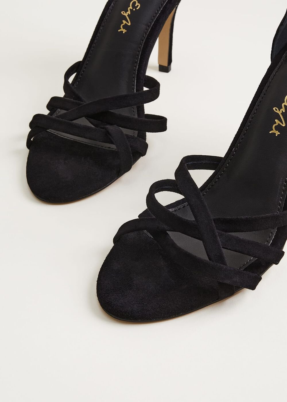 Barely There Sandal Black