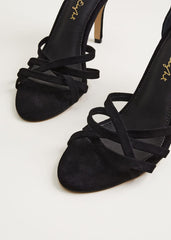 Barely There Sandal Black