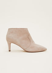 Panelled Shoe Boots Neutral