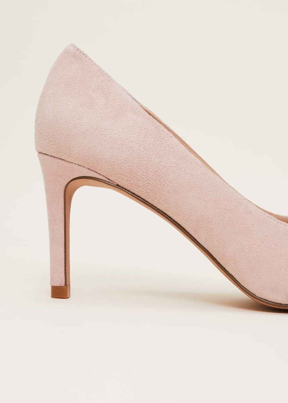 Embellished Court Shoe Antique Rose