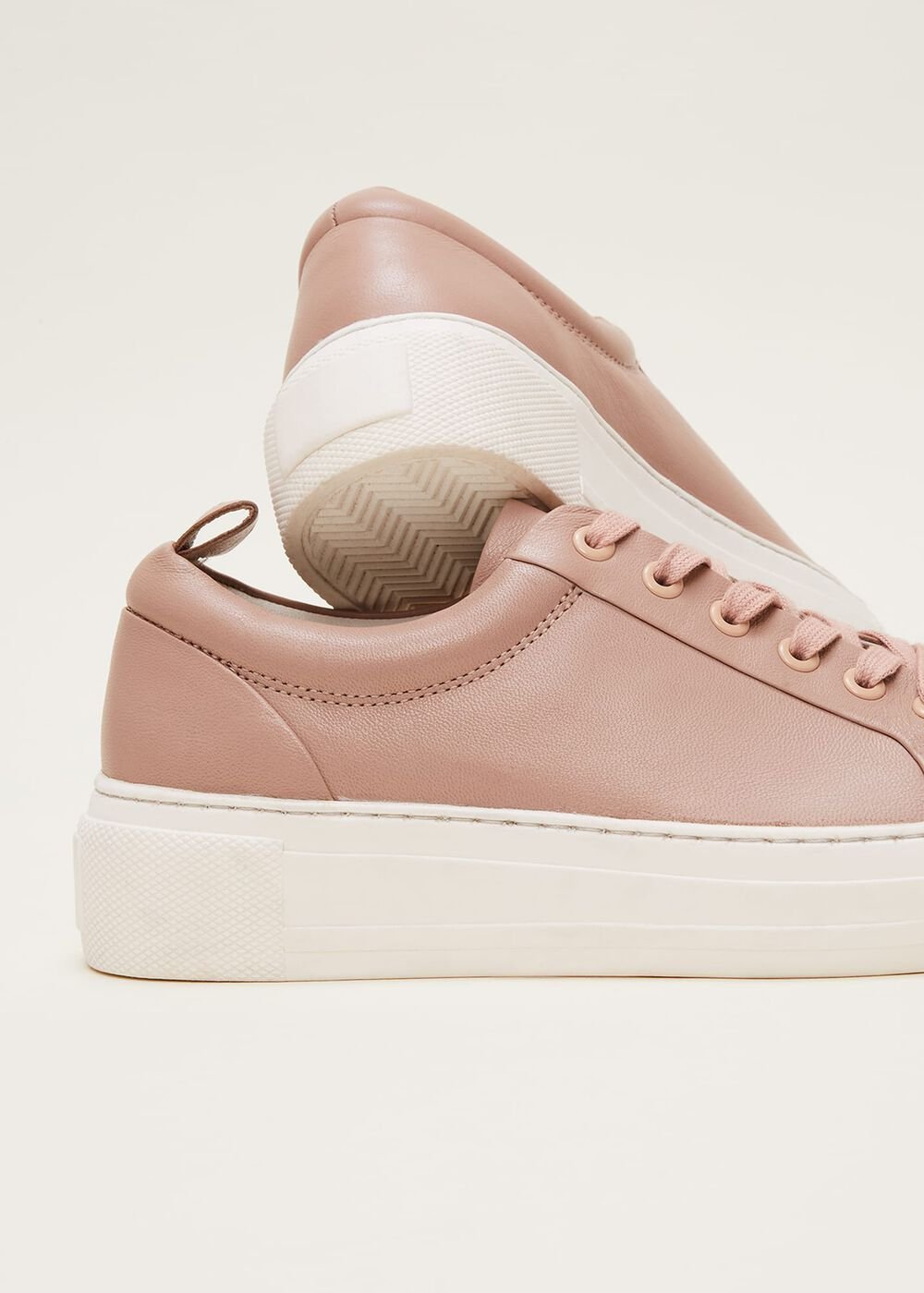 Platform Trainers Light Pink
