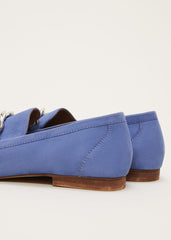 Chain Detail Loafer Shoe Blue