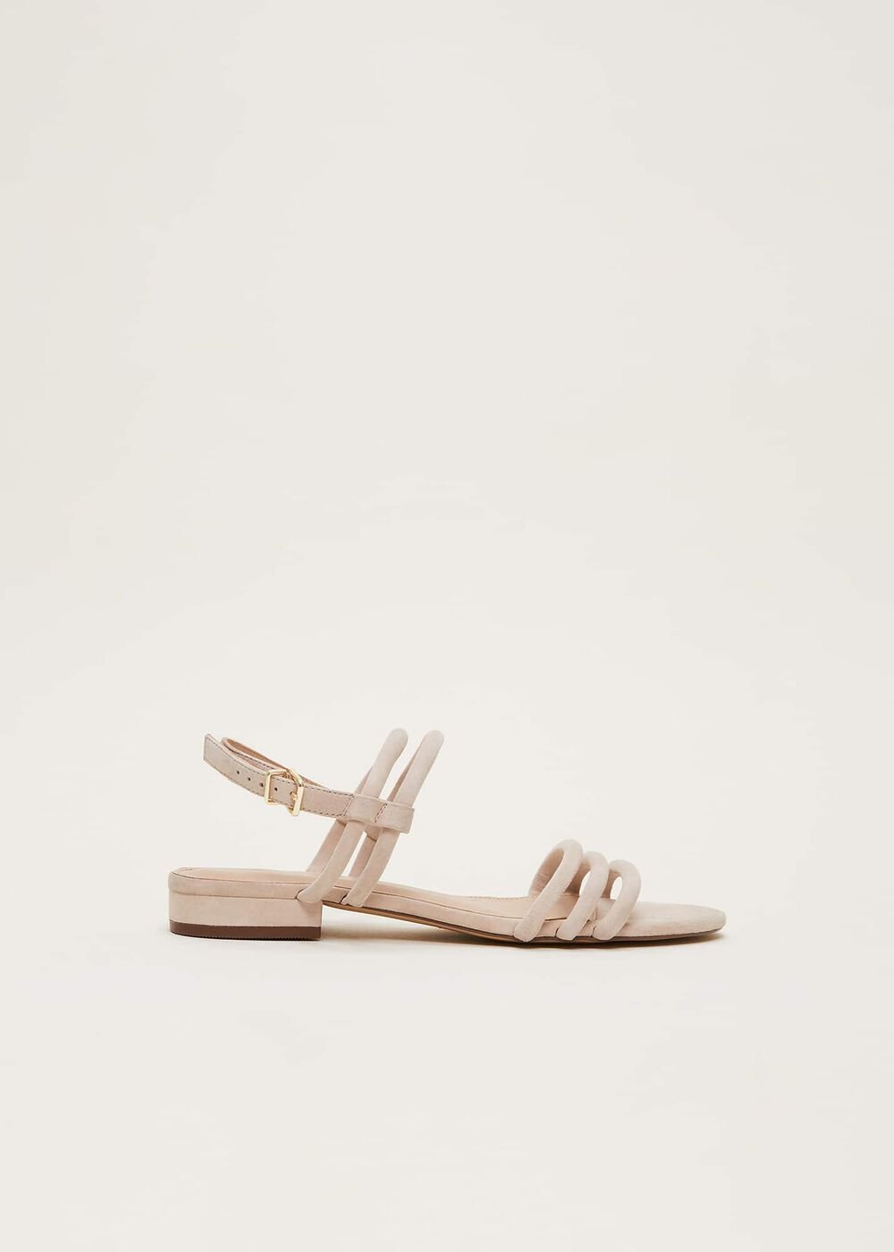 Suede Sandals Neutral