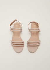 Suede Sandals Neutral