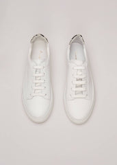 White Leather Trainers White