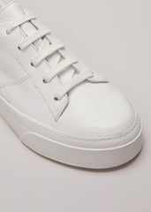 White Leather Trainers White