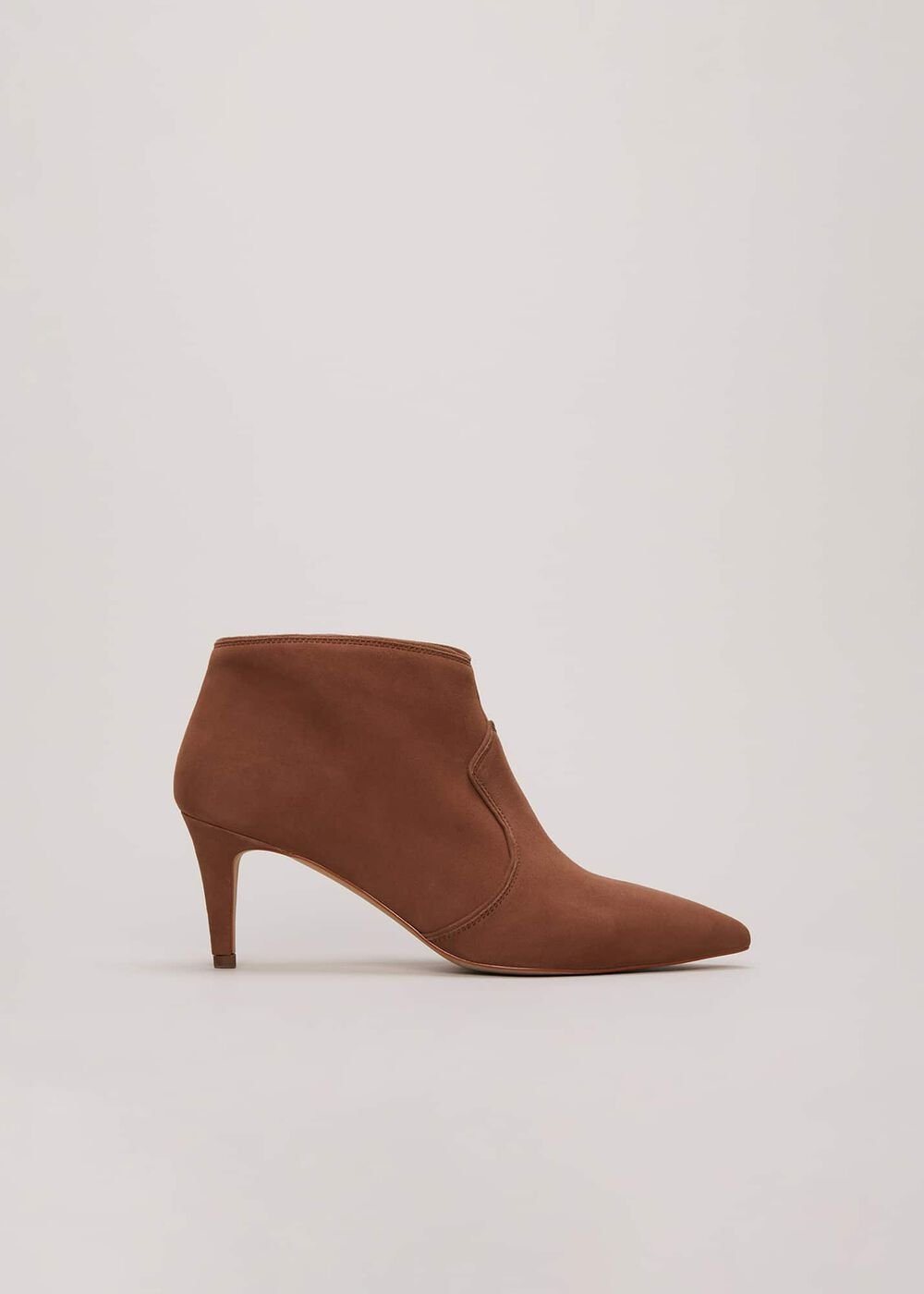 Brown Leather Boots Tan