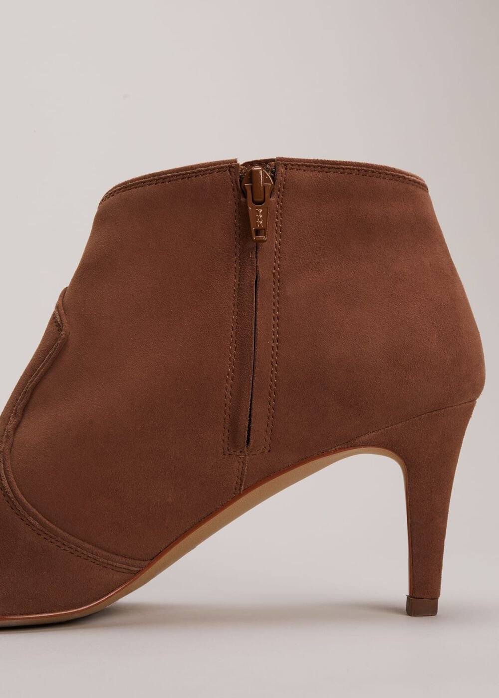 Brown Leather Boots Tan