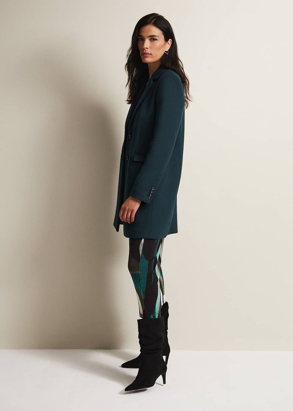 Black Suede Boots Black