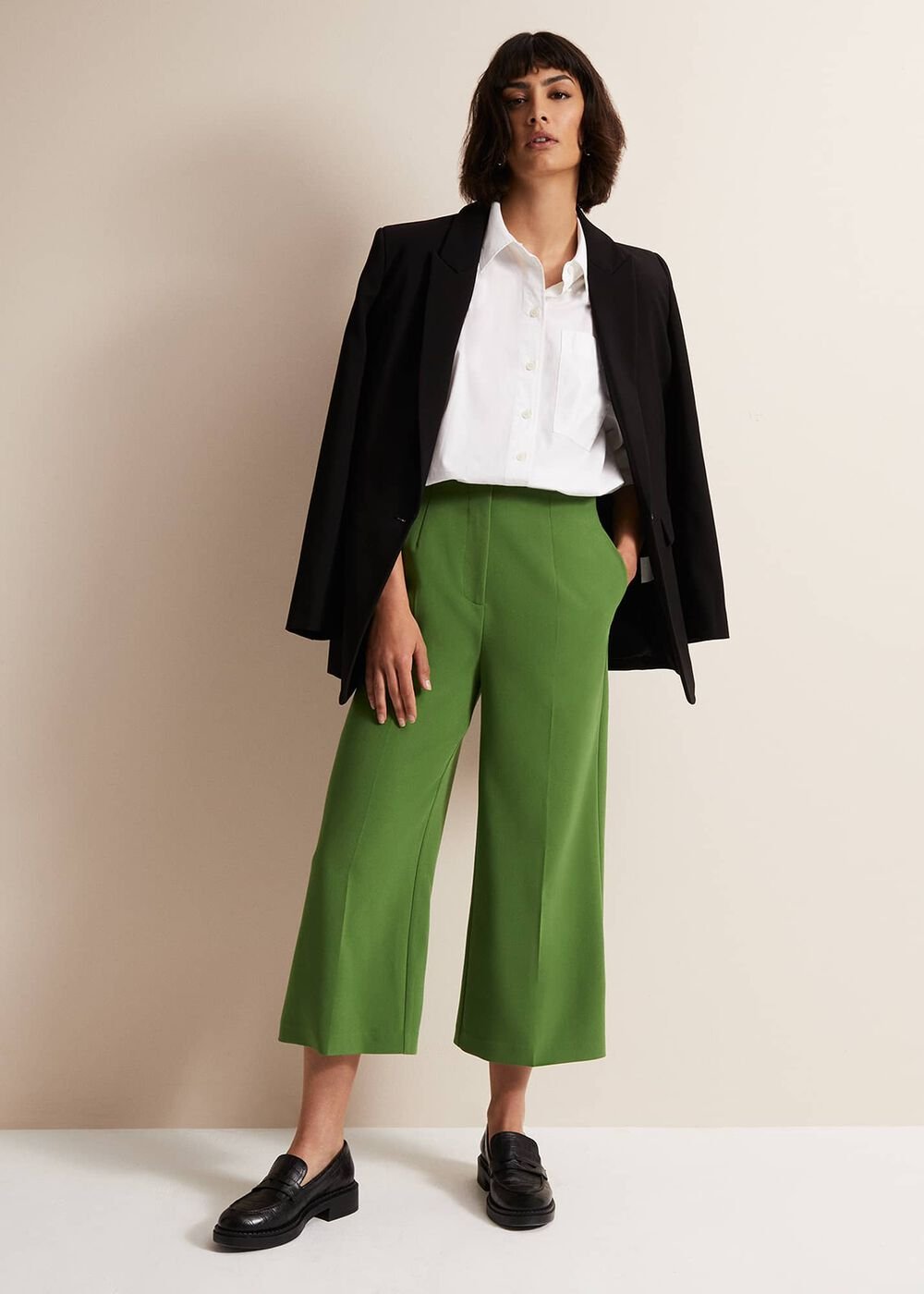 Black Chunky Loafers Black