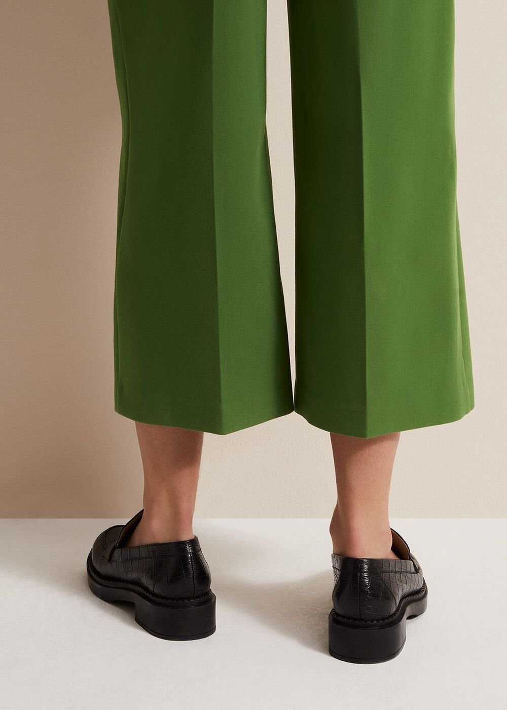 Black Chunky Loafers Black