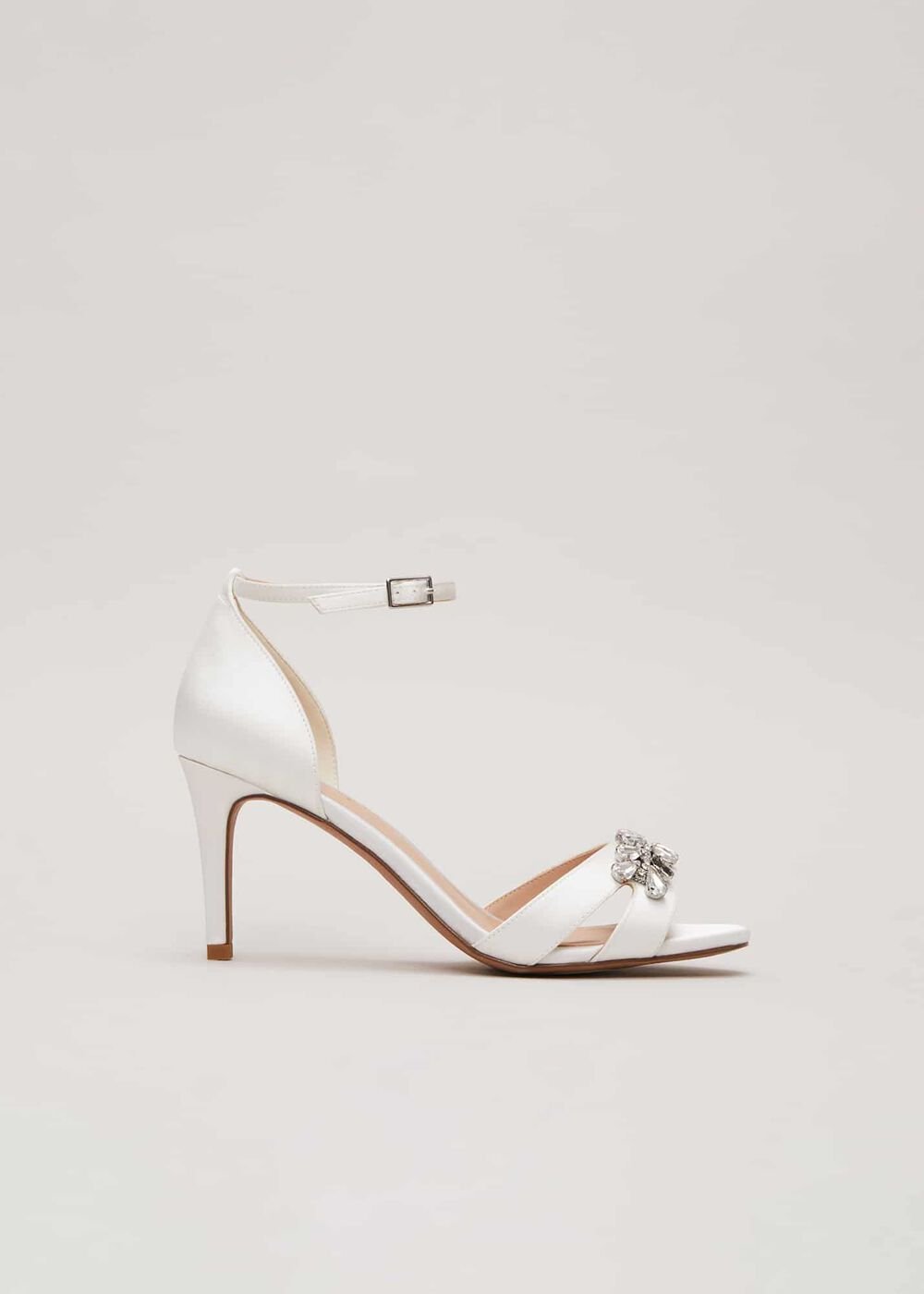 Embellished Sandals Ivory