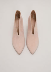 Cut Out Shoe Boots Neutral