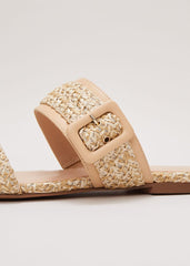 Raffia Slider Natural