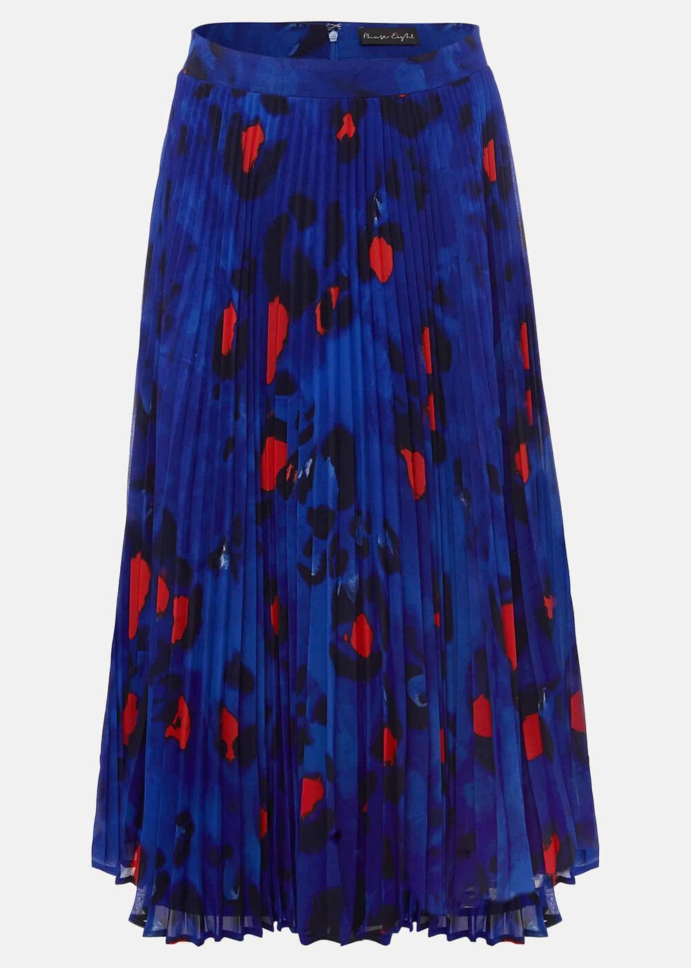 Clarisse Print Skirt Cobalt/Multi