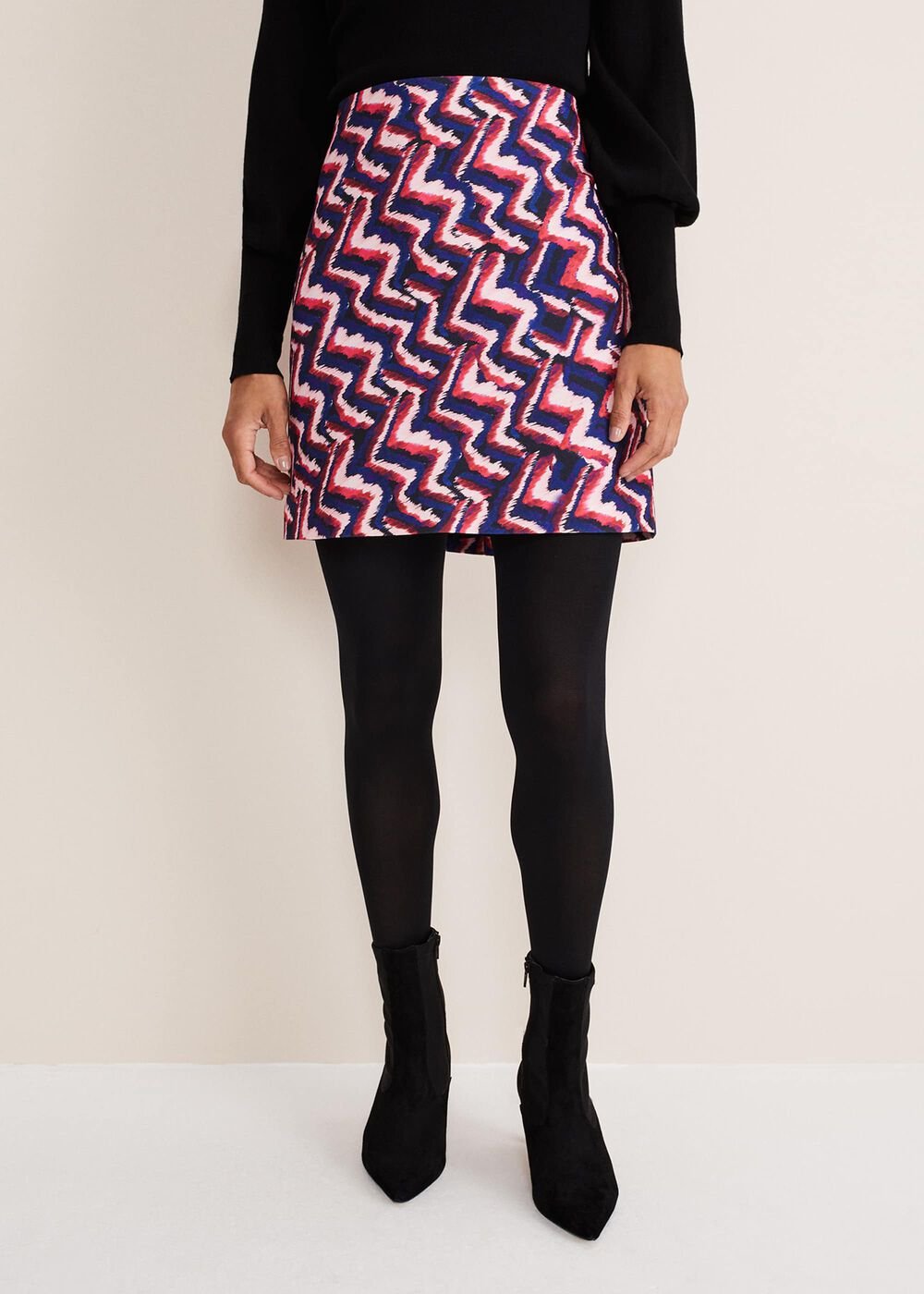 Dorothy Mini Skirt Pink/Blue
