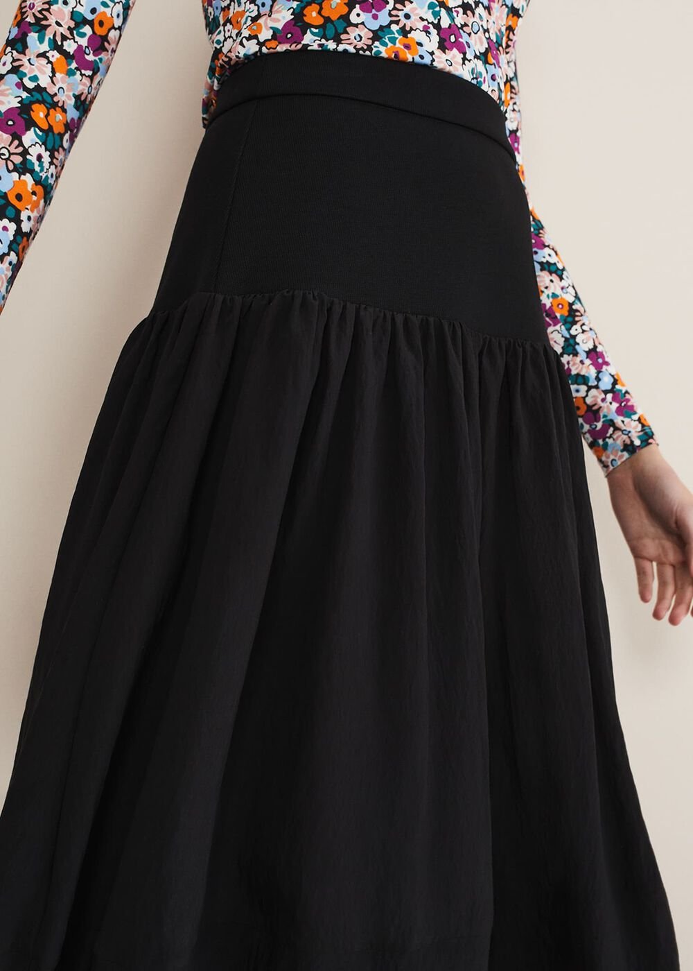 Laina Maxi Skirt Black