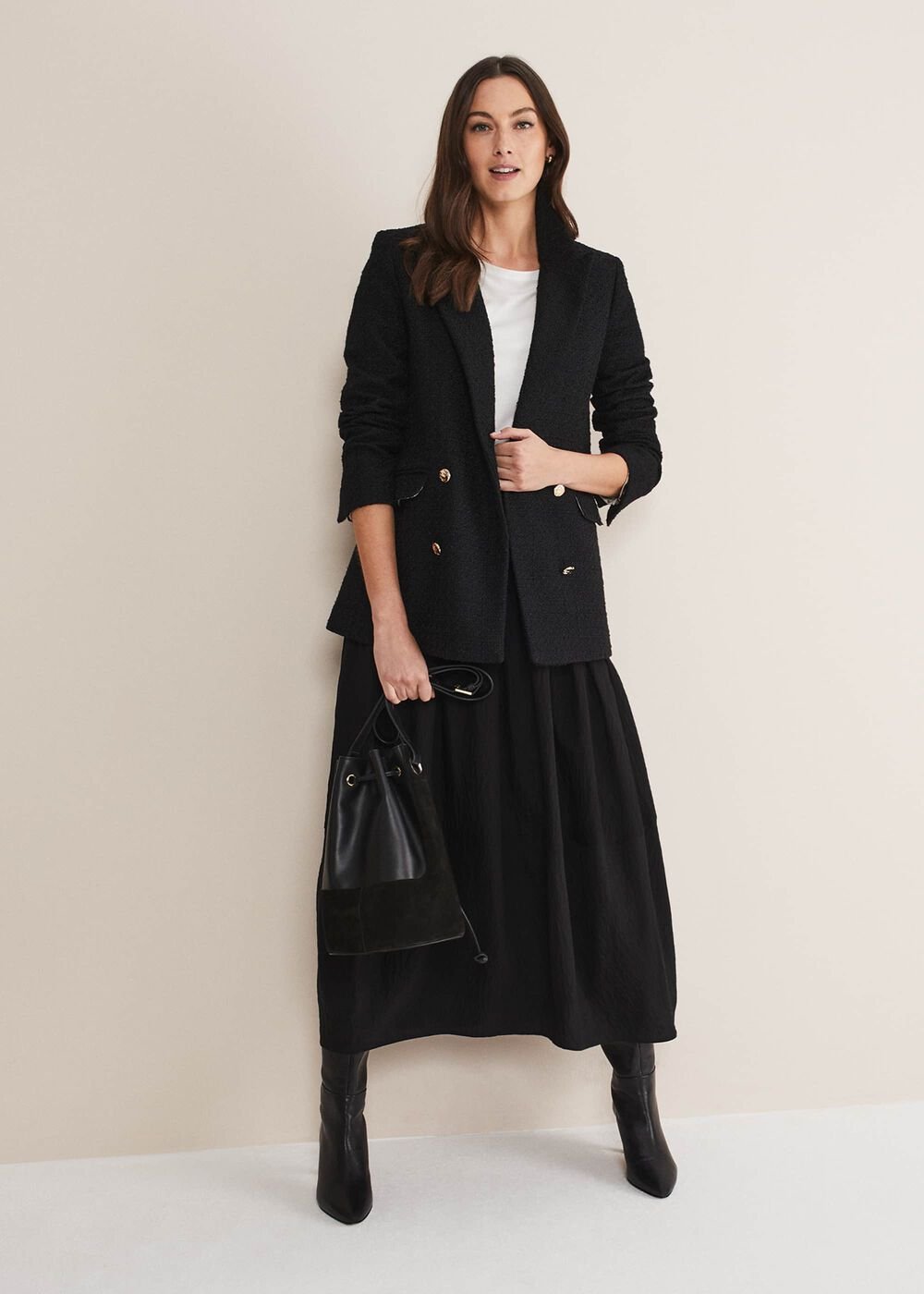 Laina Maxi Skirt Black