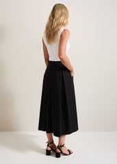 Trinity Pleated Skirt Black