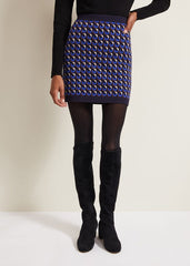 Nicole Geo Twin Set Skirt Multi-Coloured
