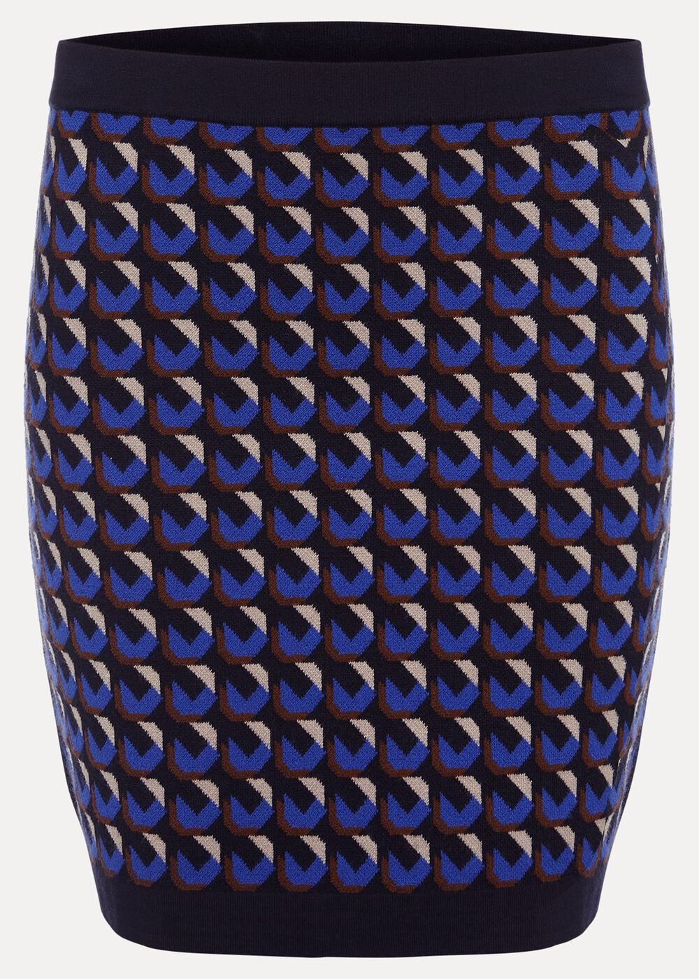 Nicole Geo Twin Set Skirt Multi-Coloured